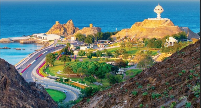 beautiful scenery Oman